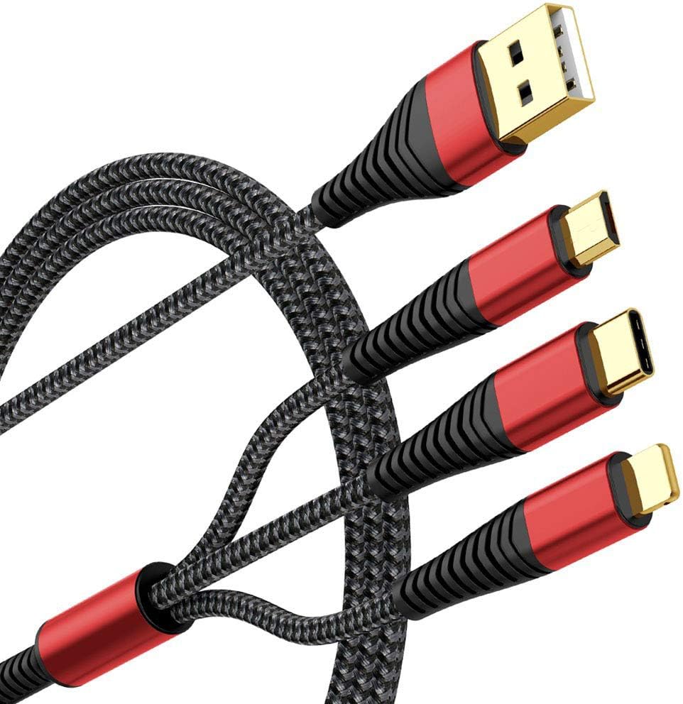 Fast Charge with 3-in-1 Multi Charger Cable