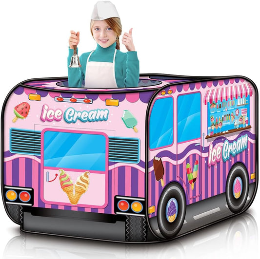 ArtCreativity Ice Cream Truck Tent: Imaginative Fun!