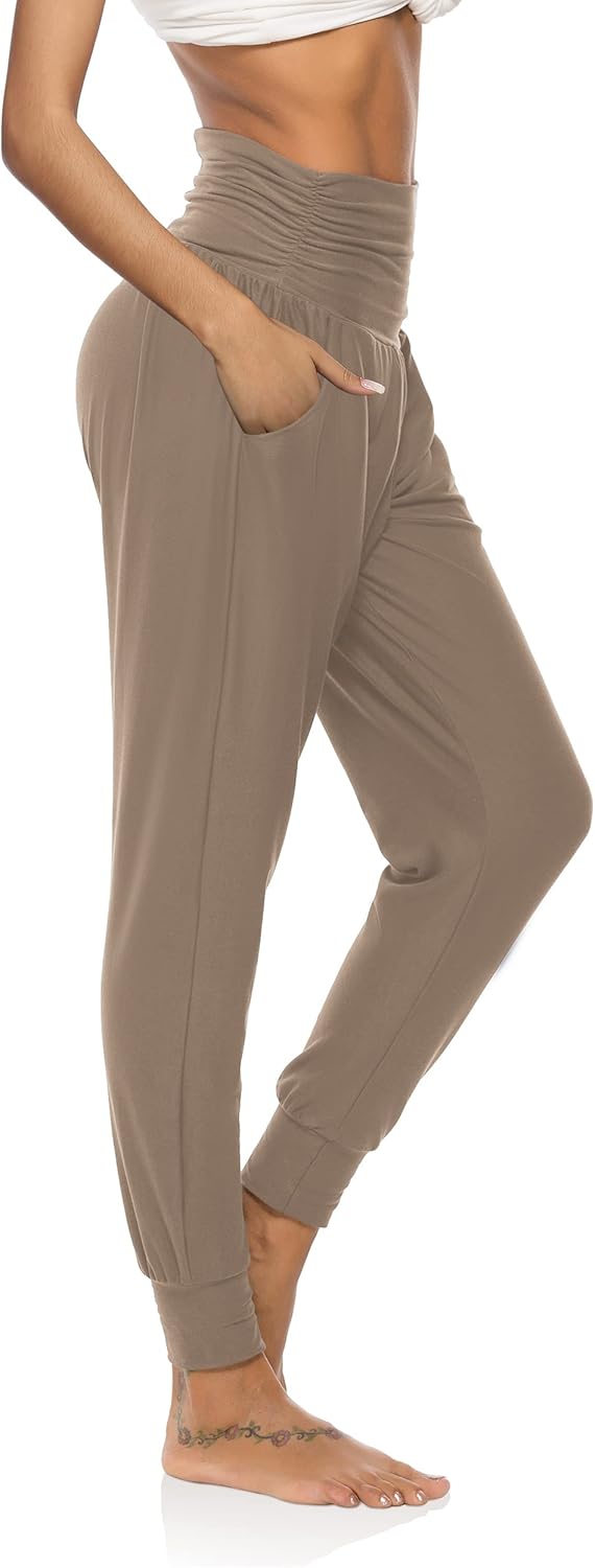 DIBAOLONG Comfy Yoga Sweatpants with Pockets
