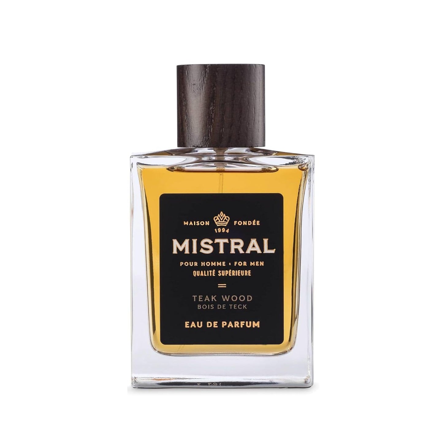 Mistral Mens Cologne Teakwood Eau de Parfum for Modern Men