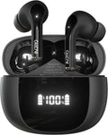 True Wireless Earbuds: Deep Bass Sound, IP67 Waterproof, LED Display
