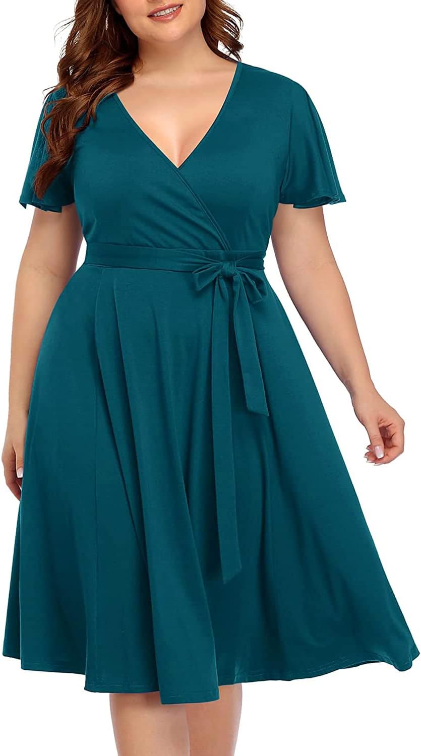 Pinup Fashion Plus Size Dresses for Wedding Guests and More