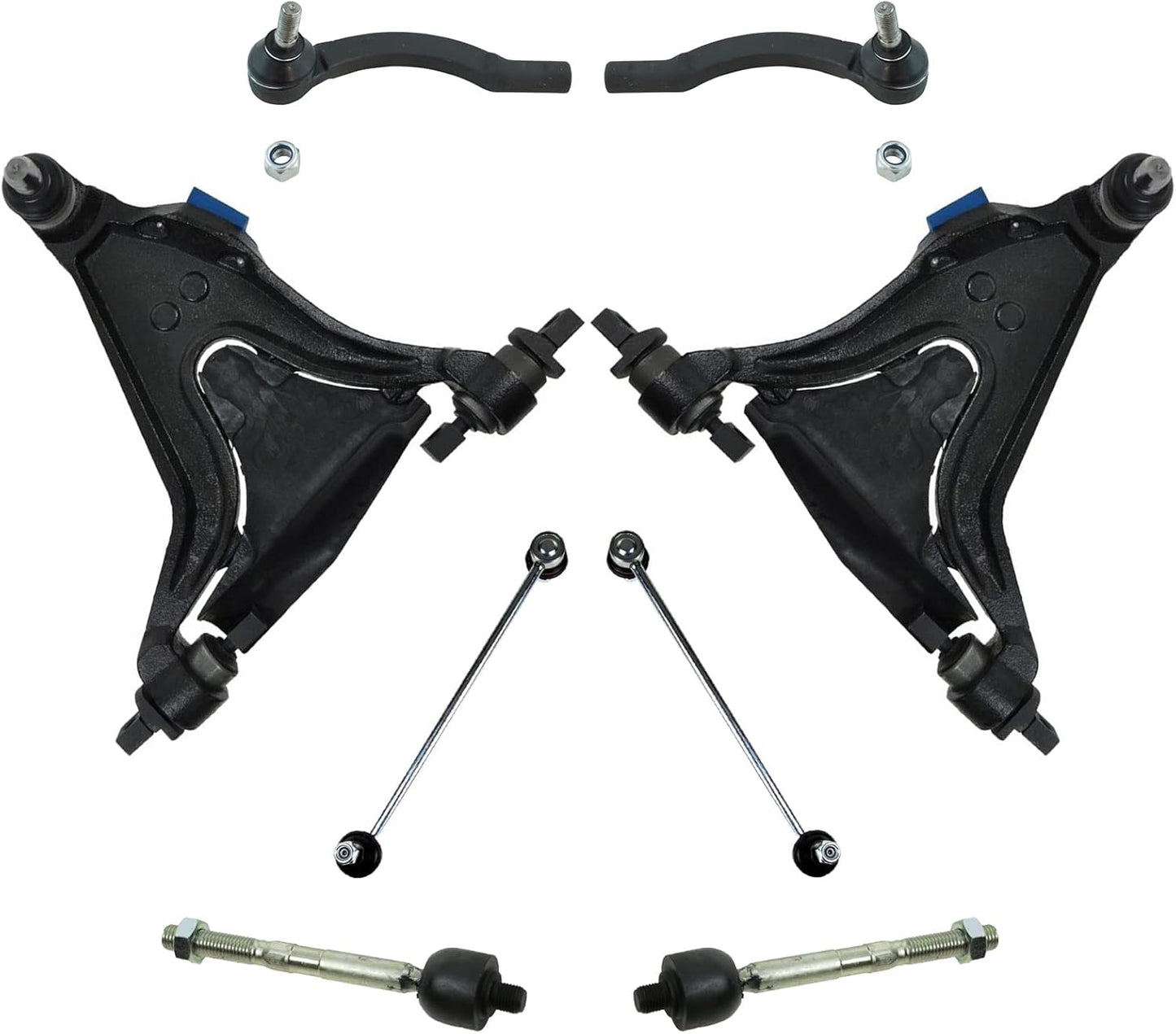 TRQ Front Steering & Suspension Kit for 1998-2004 Volvo C70