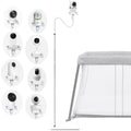 Baby Monitor Floor Stand Holder Mount Compatible with Nanit, DXR-8 Pro