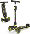 Kids 3-Wheel Light Up Scooter with Adjustable Height - Foldable