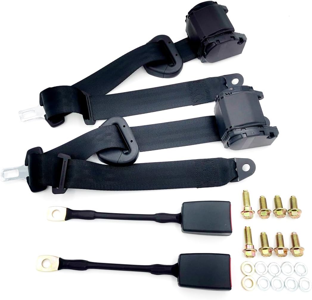 Retractable Adjustable Belts for Trucks, UTV, Minivan, RV