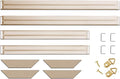 DIY Solid Wood Canvas Frame Kit 24x32 in - Brazilian White Wood