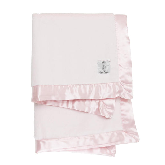 Luxe Soft Baby Blanket with Satin Trim for Newborns and Infants