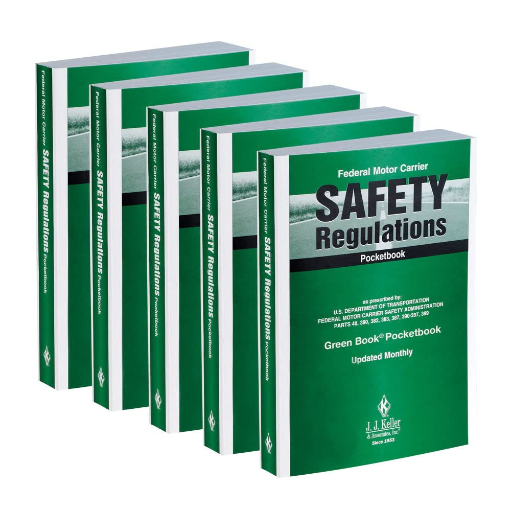 Federal Motor Carrier Safety Regulations Pocketbook - 5 Pack