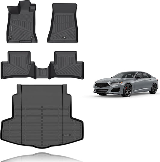 KELCSEECS Custom Floor Mats for Acura TLX 2021-2025 Models
