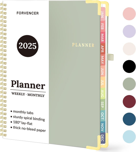 Forvencer 2025 Planner: Organize Your Year in Style! 