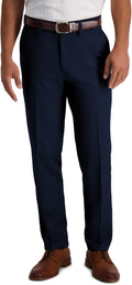 Haggar Cool 18 Pro Slim Fit Flat Front Casual Pant - No (Style 894N)