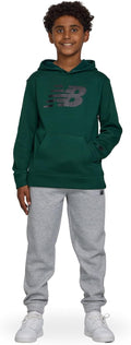 New Balance Boys Athletic Hoodie & Joggers Set for Active Play