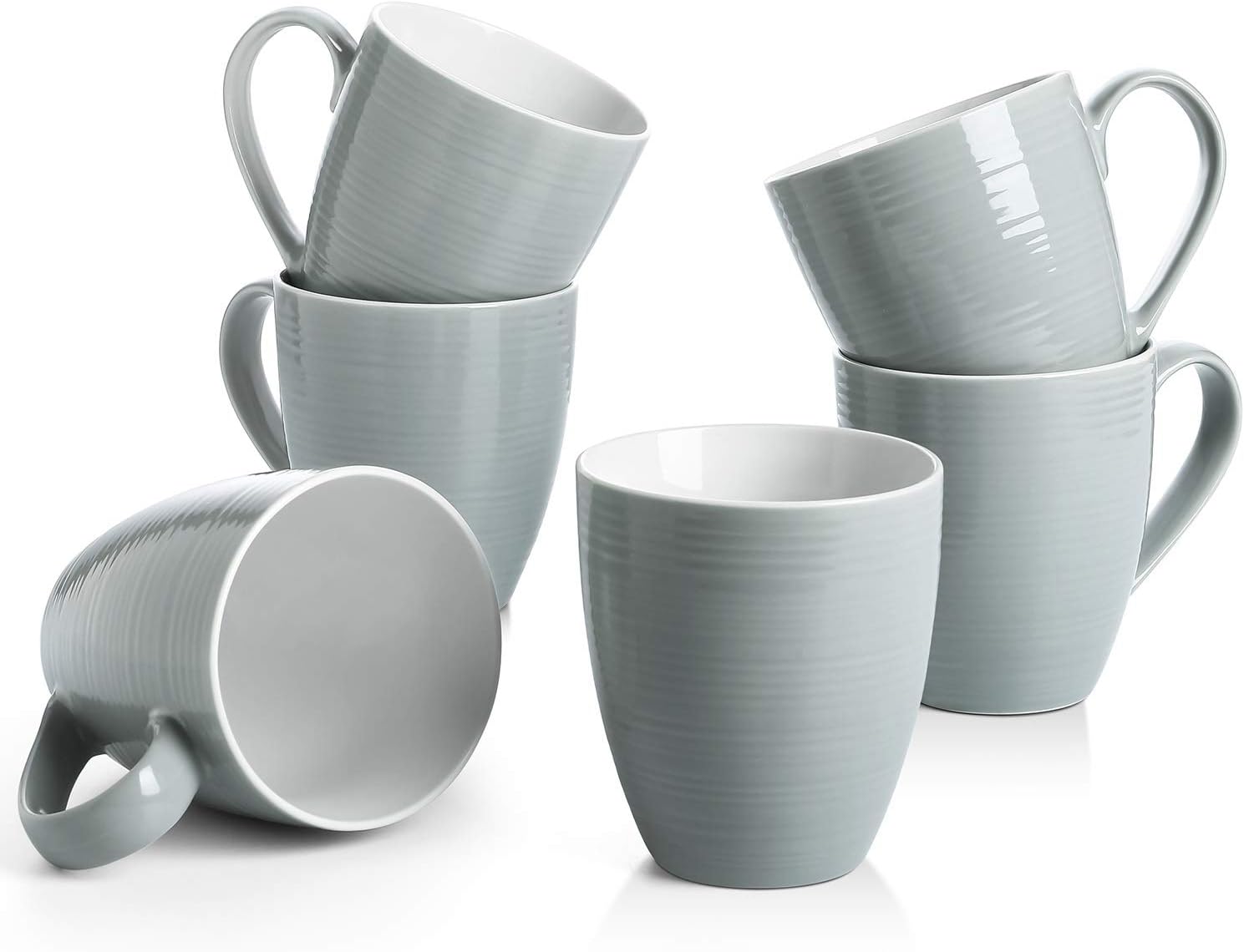 DOWAN 17 Oz Coffee Mug Set of 6 for Daily Use and Enjoyment