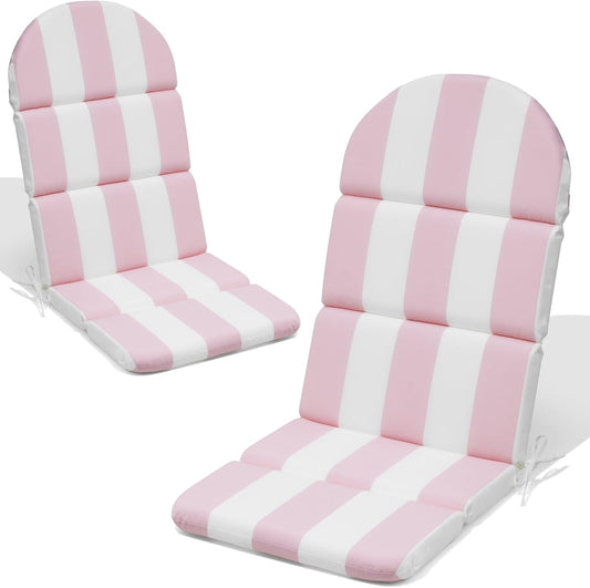 Crestlive 50x19.6 Inch Adirondack Chair Cushion Set of 2