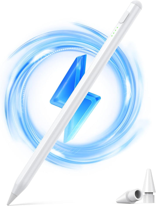 Fast Charge Stylus Pen for iPad - Pixel-Perfect Precision!