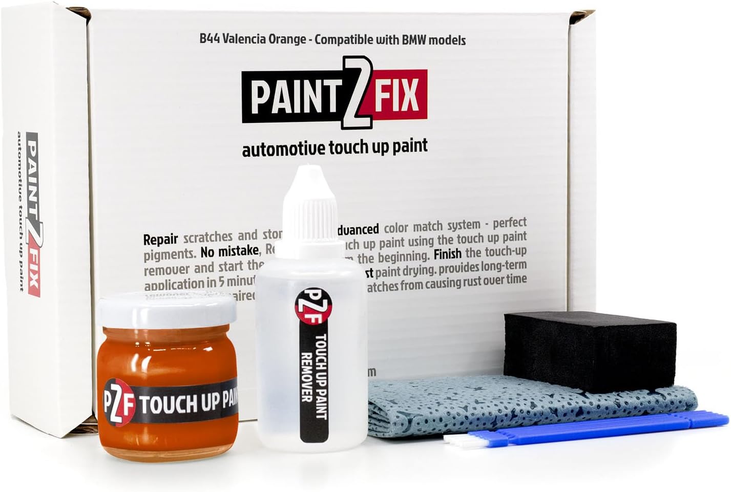 B44 Valencia Orange Touch-Up Paint & Scratch Repair Kit