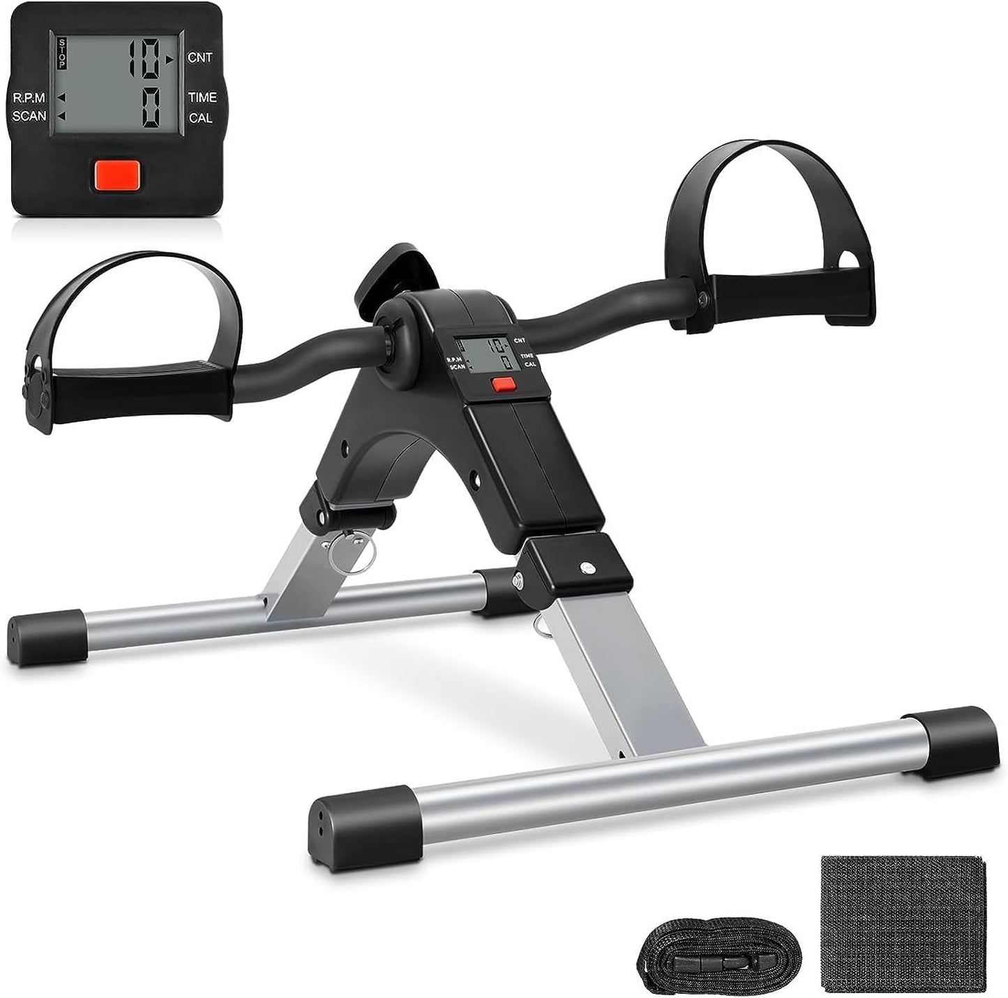 Uten Folding Pedal Exerciser for Home and Office Use