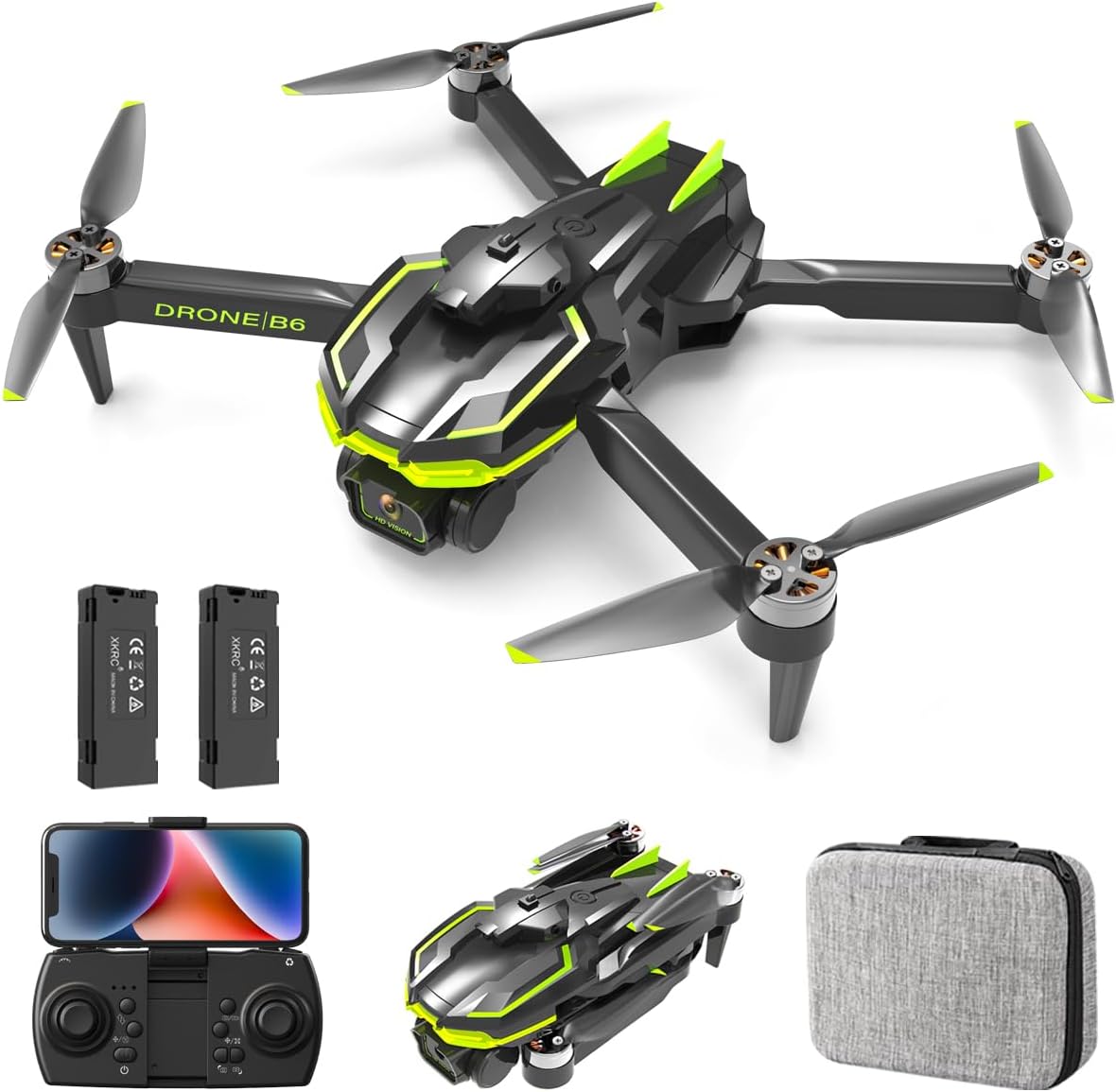 HONIVON Drone: 1080P HD Camera, 45 Min Flight Time, Obstacle Avoidance - Ultimate Fun!