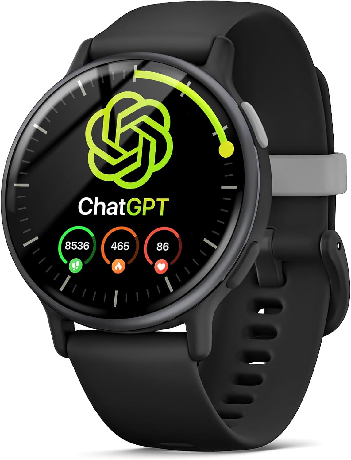 Multi-Language AI Smartwatch with Fitness & Health Tracking