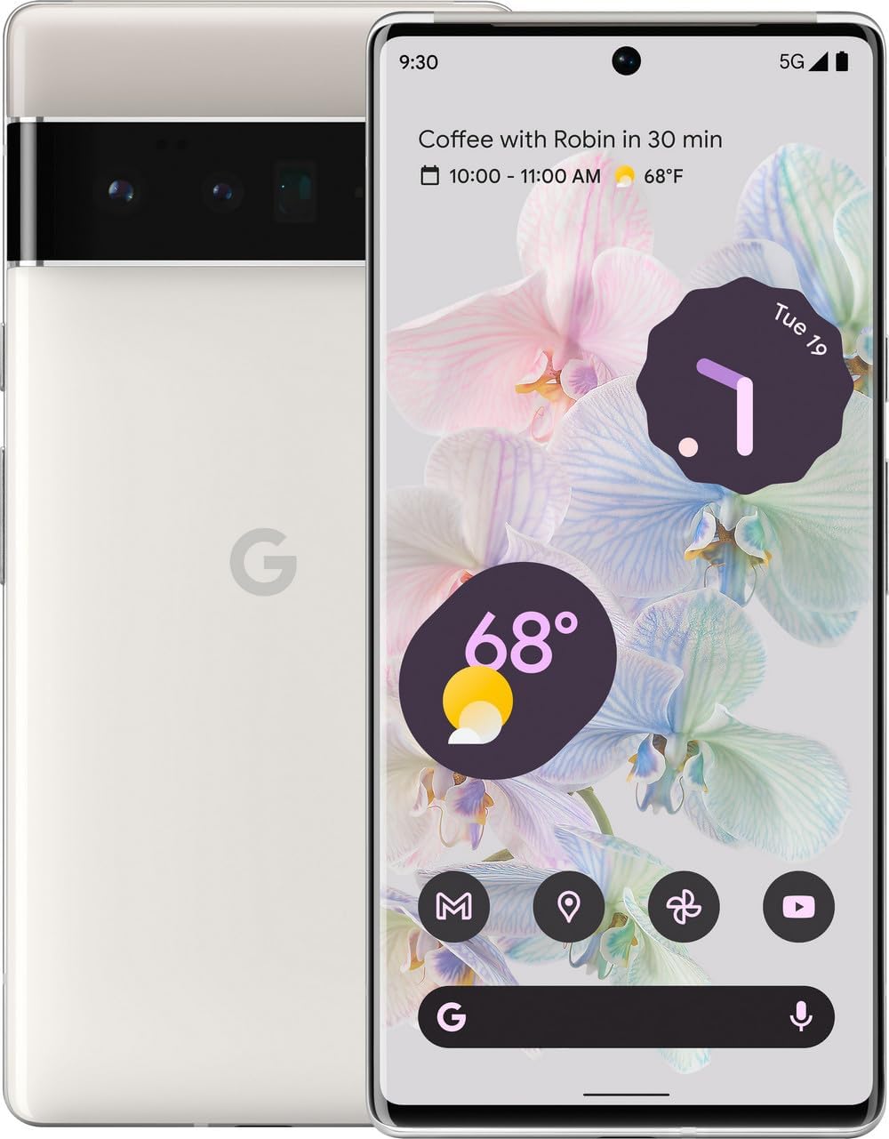 Google Pixel 6 Pro 5G - Renewed Cloudy White Smartphone Review