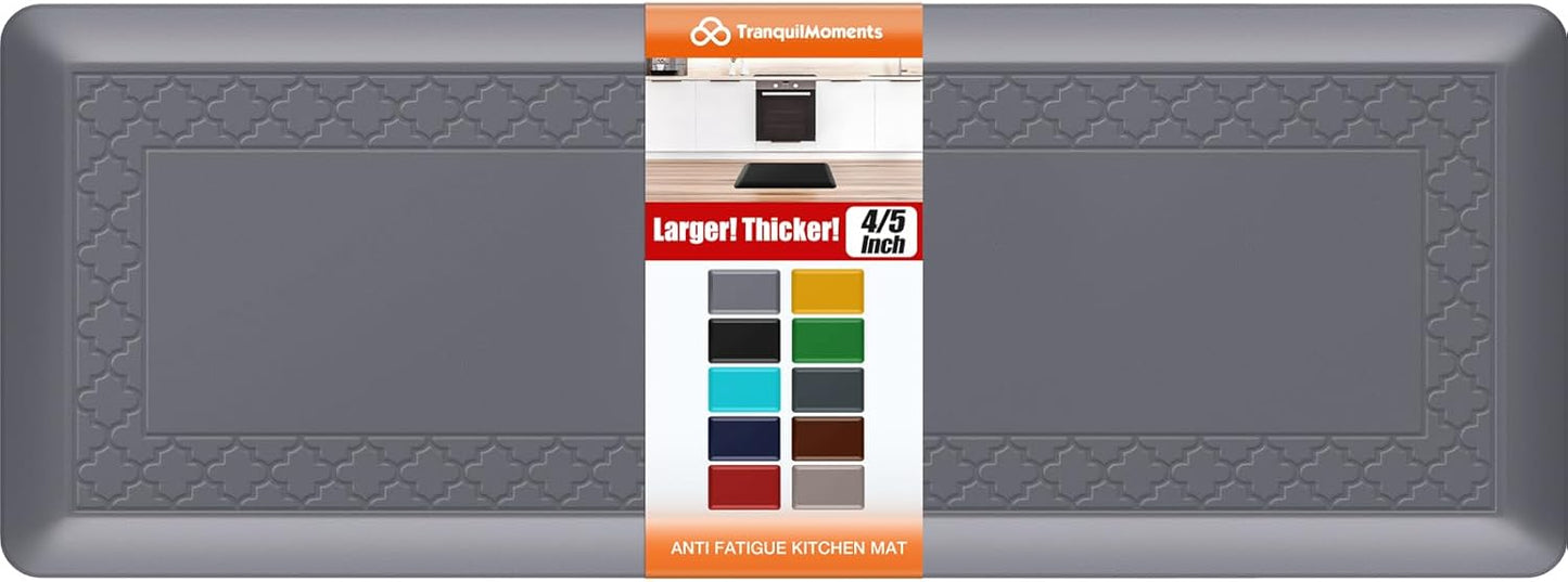 4/5 Inch Thicker Kitchen Mats for Floor Non-Slip Comfort