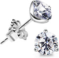 STUNNING FLAME Gold Plated Silver Stud Earrings for Women - Dazzling