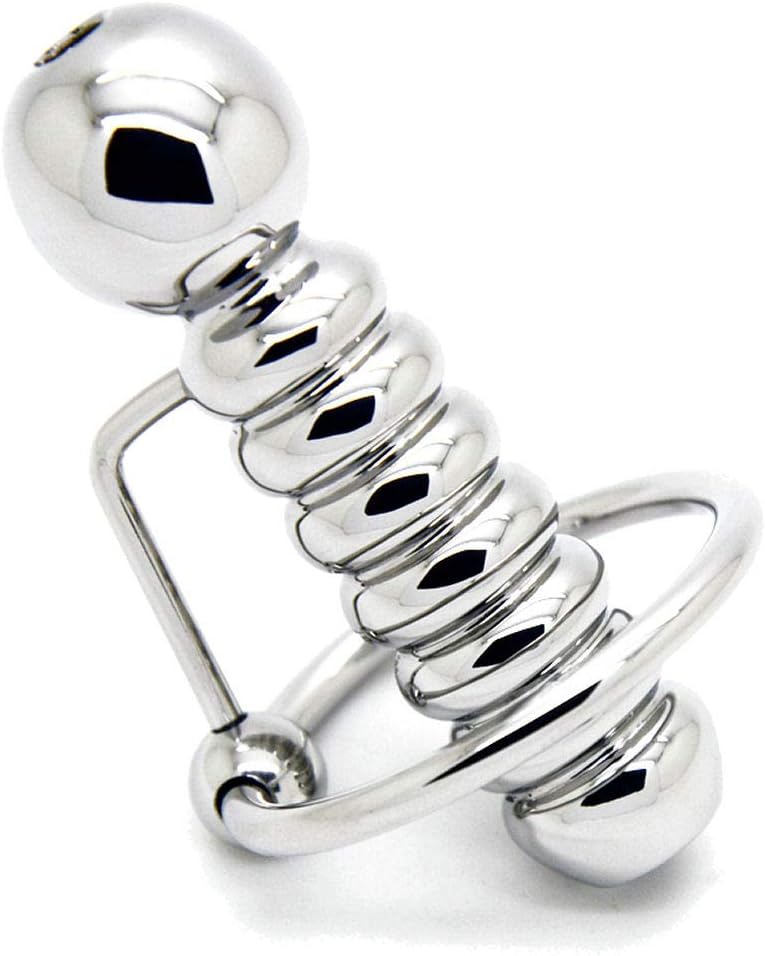 Ribbed Sleek and Slender Penis Plug for Ultimate Pleasure