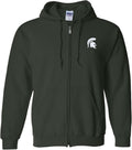 UGP Campus Apparel Full Zip Hoodie Featuring NCAA Team Logo