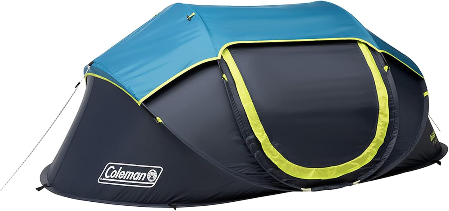 Coleman Dark Room Pop-Up Tent - Sets Up Instantly, Blocks 90% Sunlight