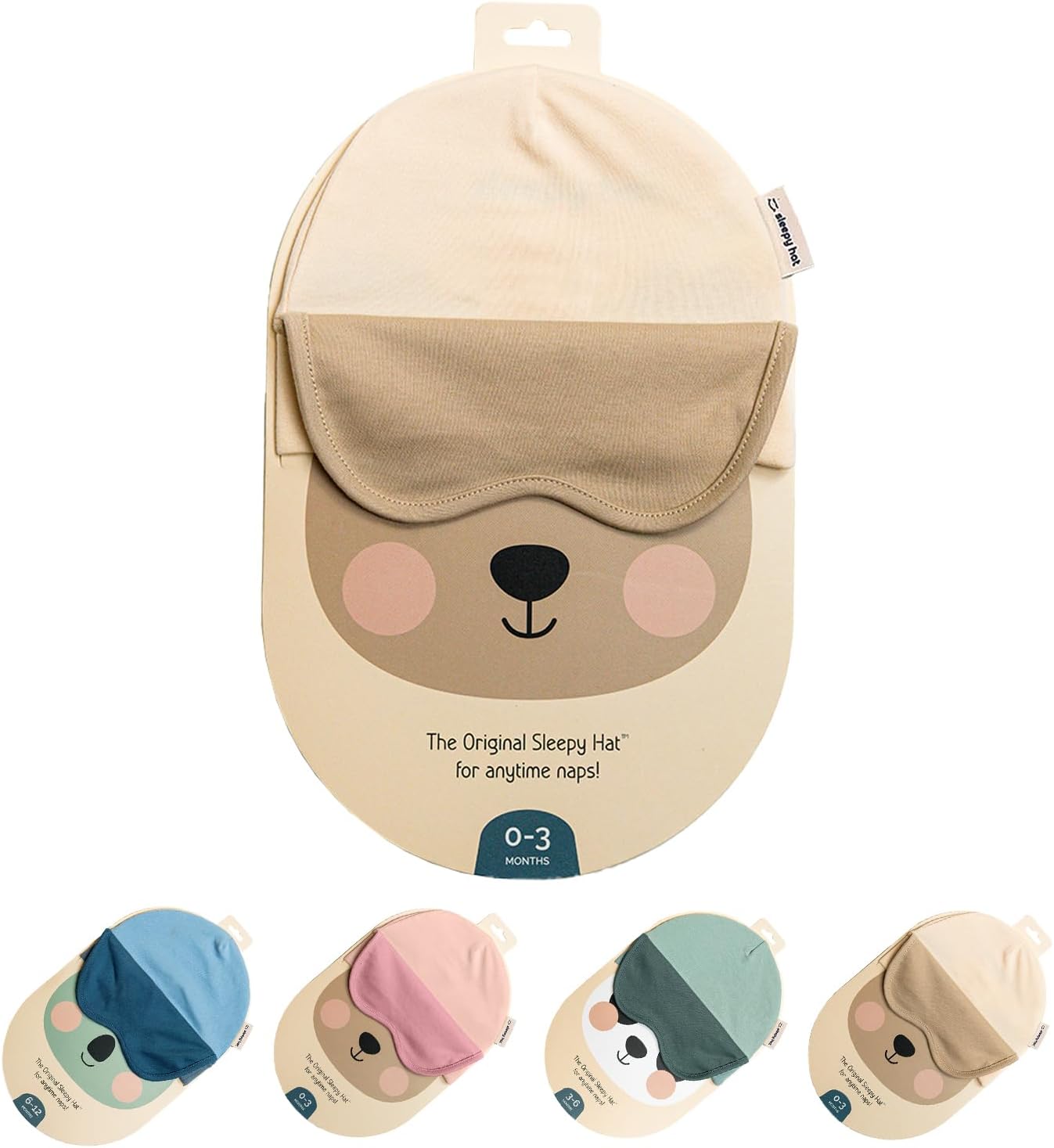 The Original Baby Sleep Mask & Soft Eye Shade for Calm Naps