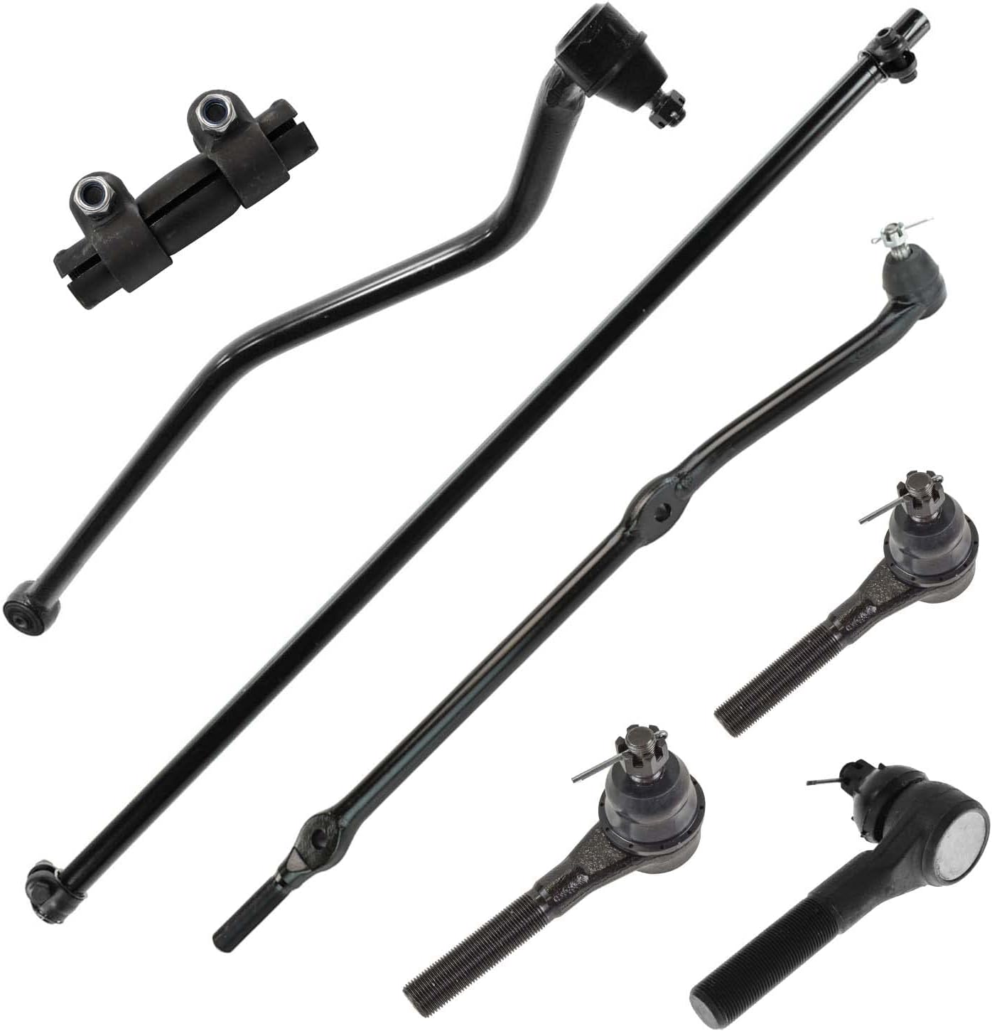 TRQ Front Steering & Suspension Kit for 1997-2006 Jeep Wrangler