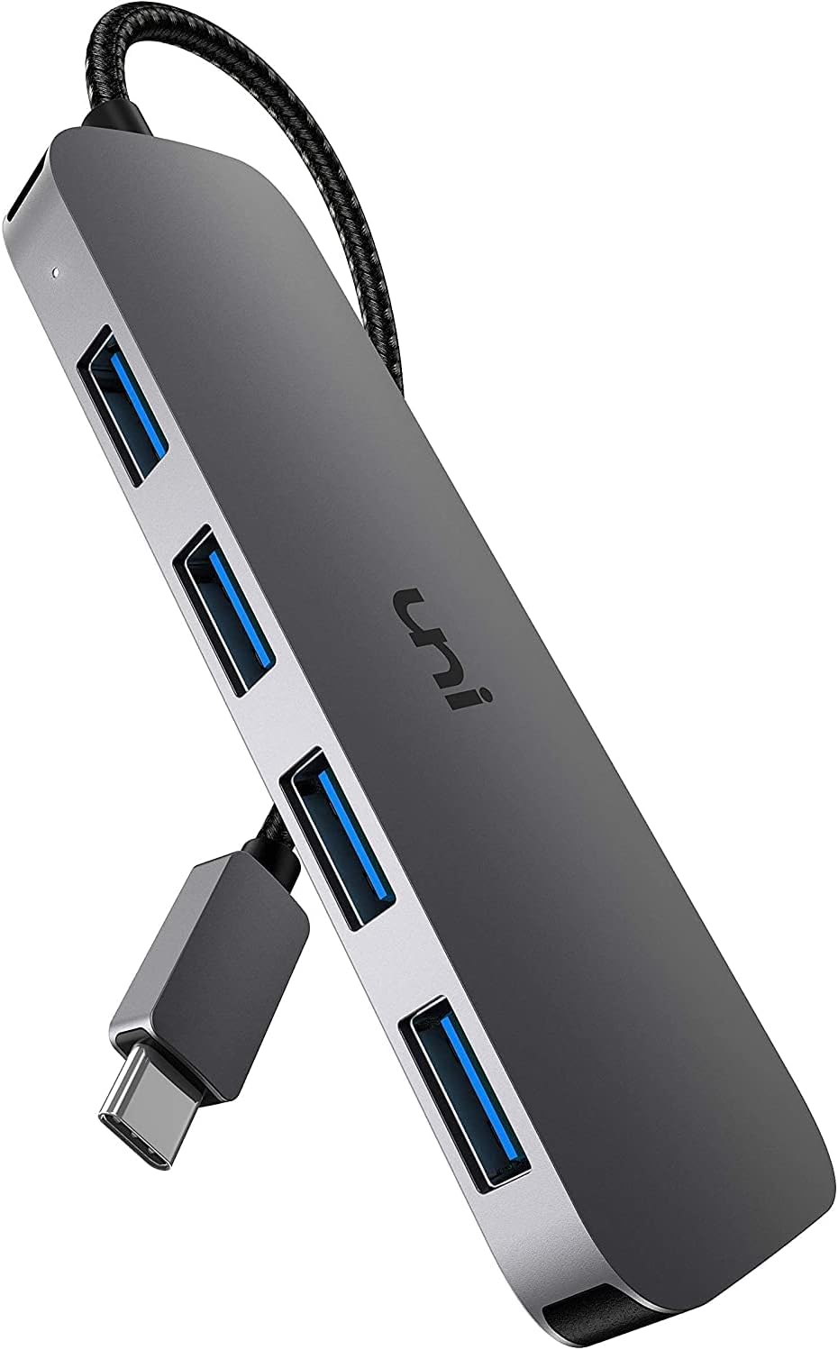 Uni Aluminum USB C Hub: Connect More Devices!