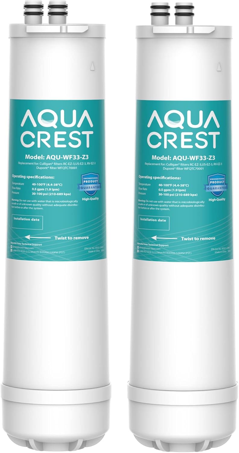 AQUA CREST RC 3 EZ-Change Water Filter Replacement Pack of 2