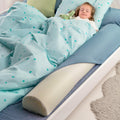 BANBALOO 2 Pack Bed Bumper for Toddlers 53 in - Portable Safety Rail