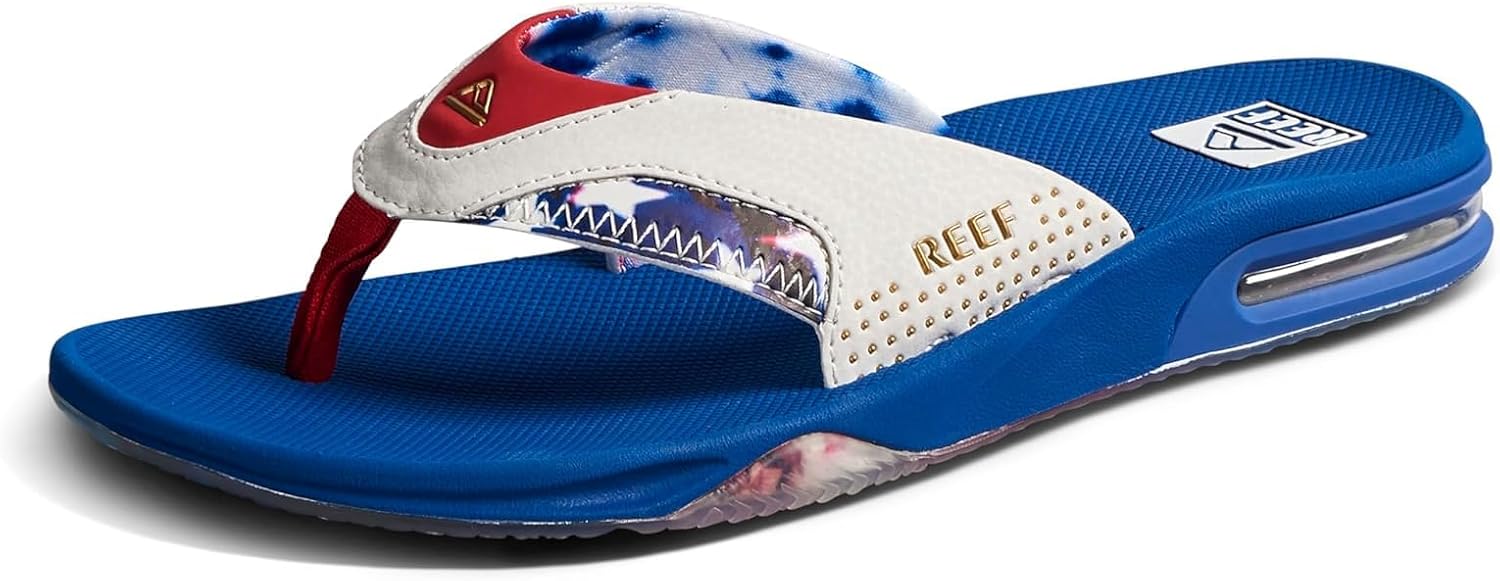 REEF Men's Fanning Bottle Opener Flip Flops for Ultimate Comfort