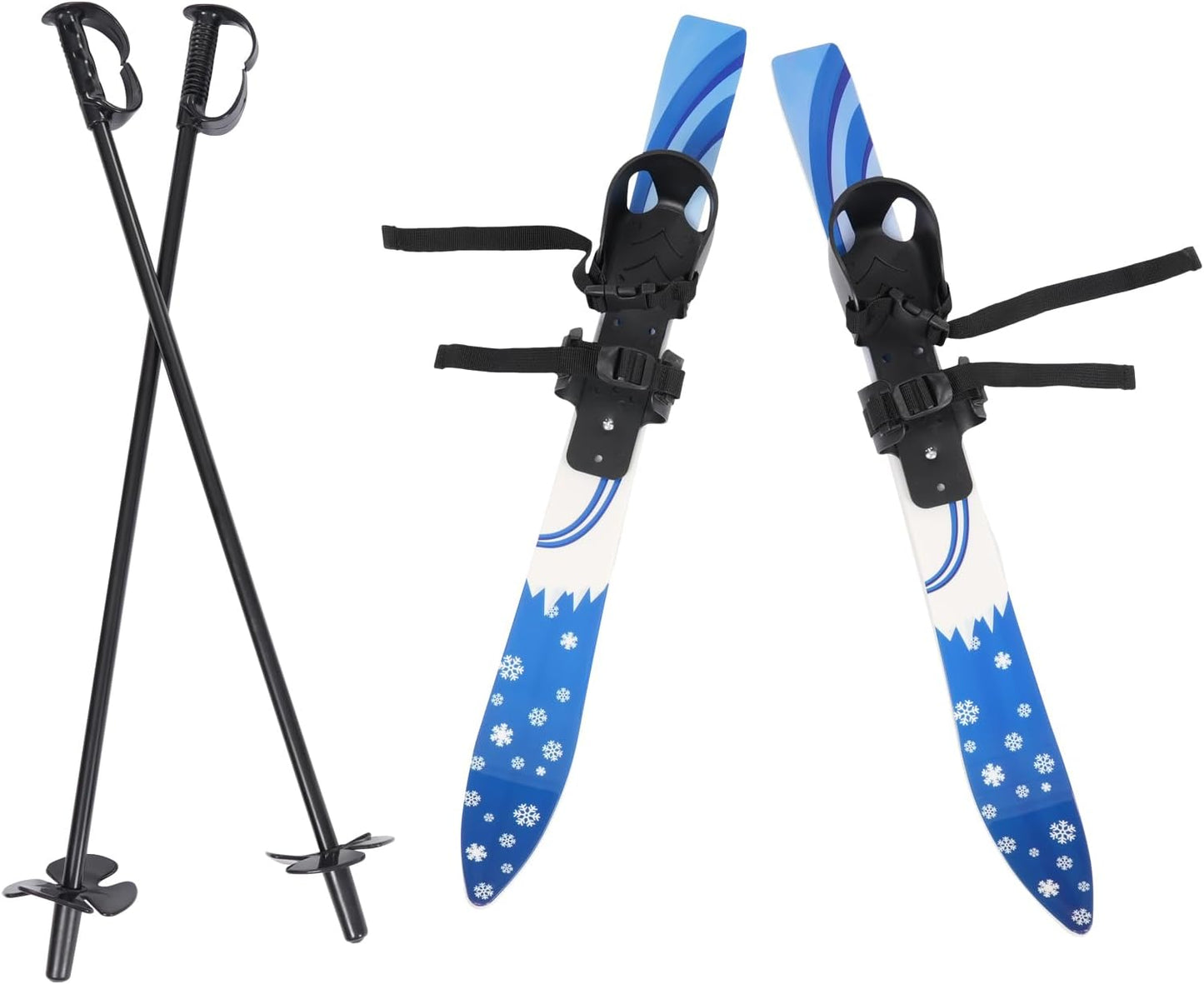 Lightweight Kids Snow Ski Set - Easy for Beginners!