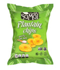 SAMAI Pacific Sea Salt Plantain Chips 1.2oz Pack of 36 - Light