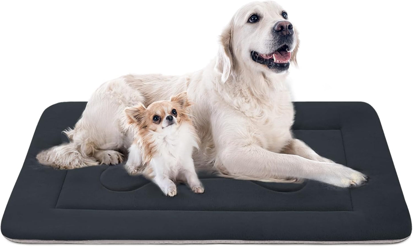 JoicyCo Extra Large Dog Bed Soft Crate Pad for Pets Comfort