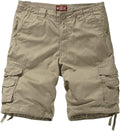 Match Men's Wild Cargo Shorts - Classic Loose Fit Cargo Shorts