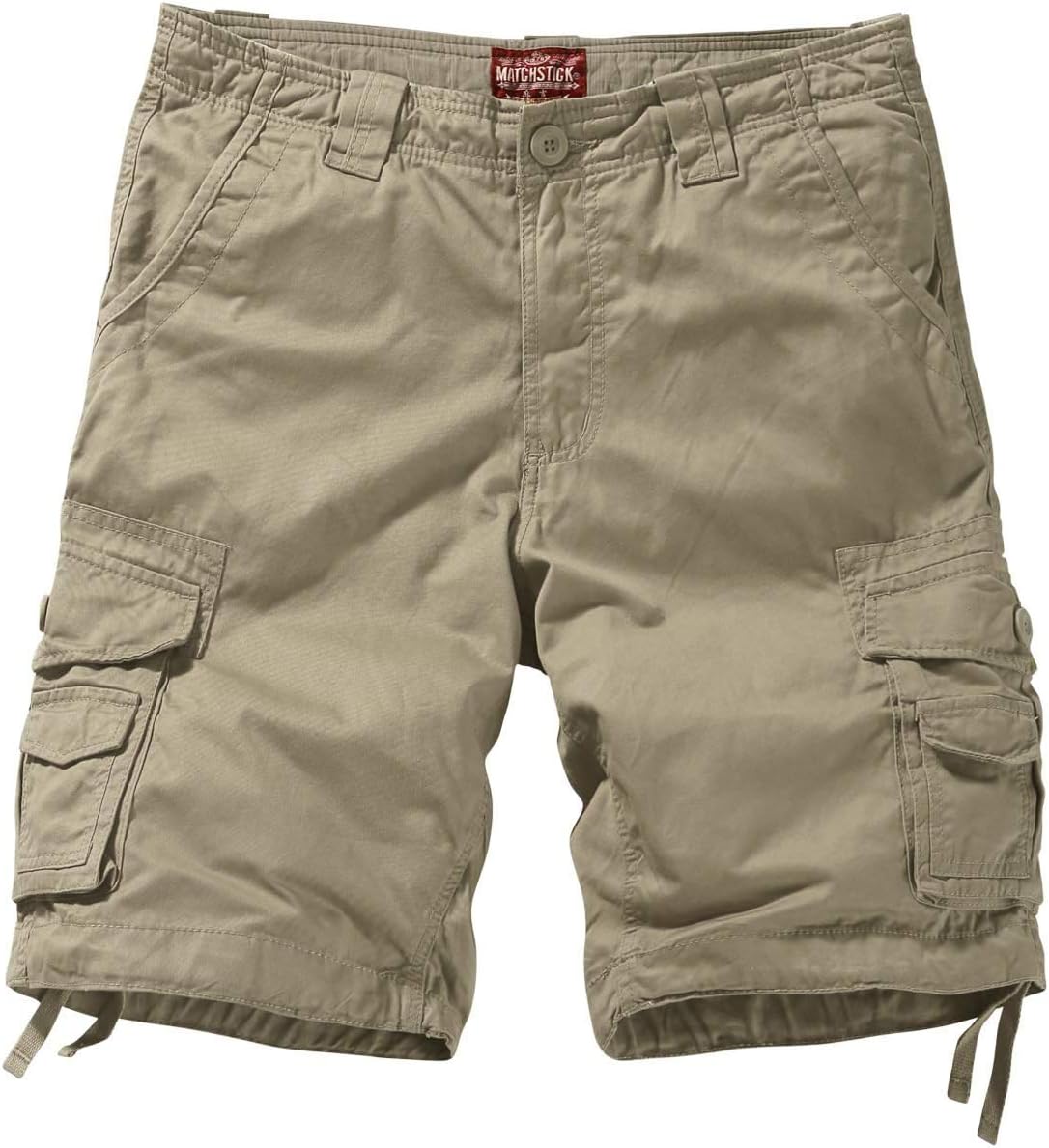 Match Men's Wild Cargo Shorts for Outdoor Activities and Comfort