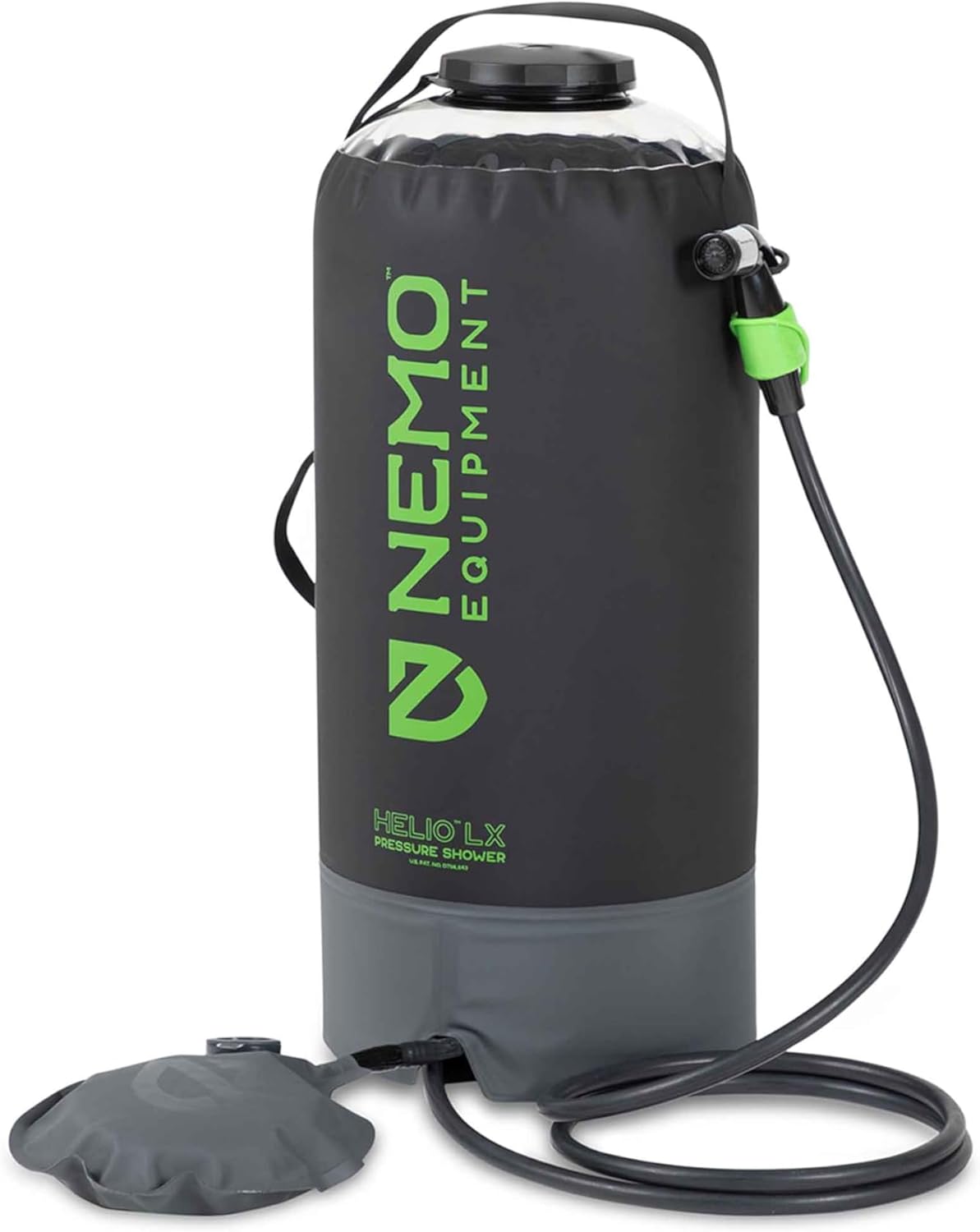 NEMO Helio Portable Shower: Instant Pressure Anywhere!