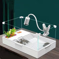 Turtle Tank Aquarium for Pet Turtle Reptile Habitat with Pump