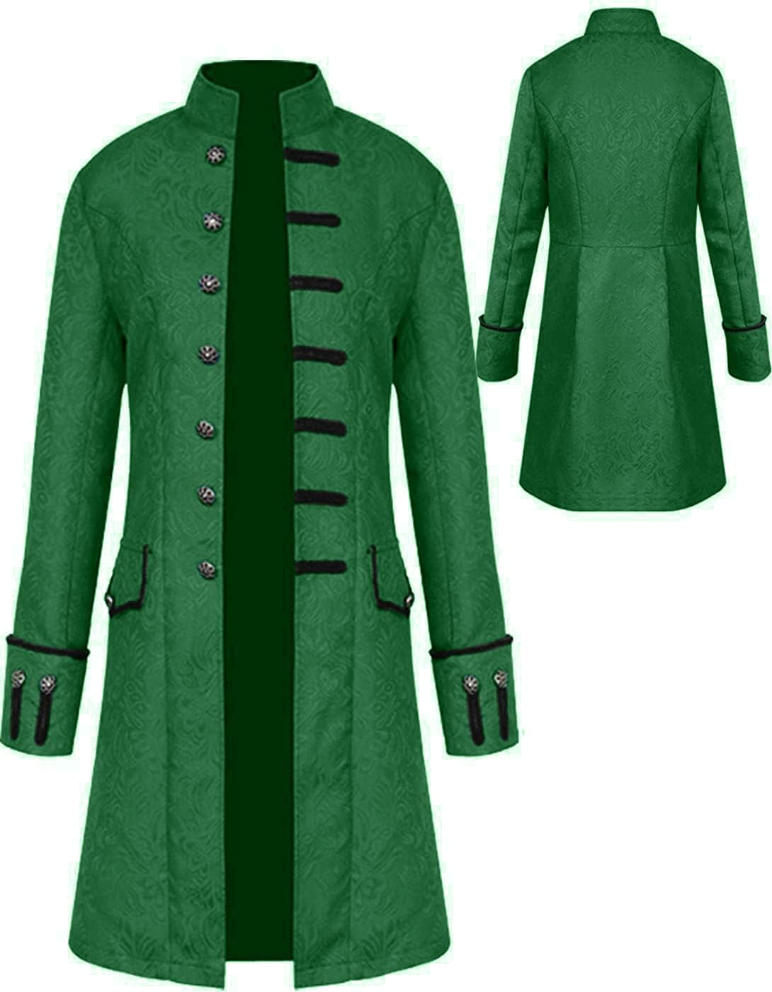 Mens Vintage Tailcoat Jacket for Gothic Steampunk Style Events