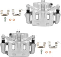Front Left & Right Brake Calipers Assembly w/Bracket - Direct Fit