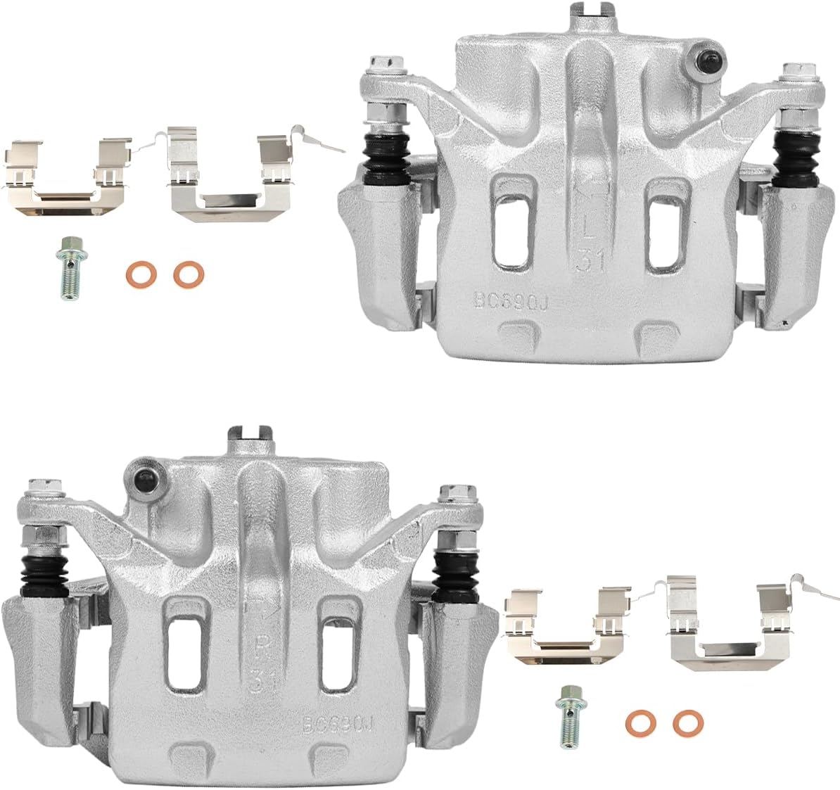 cciyu Front Left & Right Brake Calipers Assembly for Infiniti