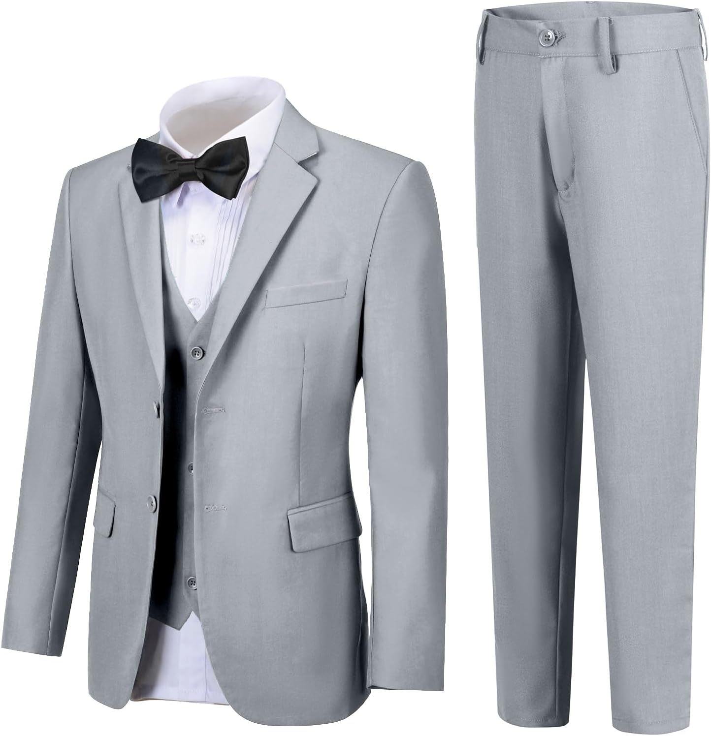 Boy Suits 5 Pieces Formal Suit Set for Kids Dress Events