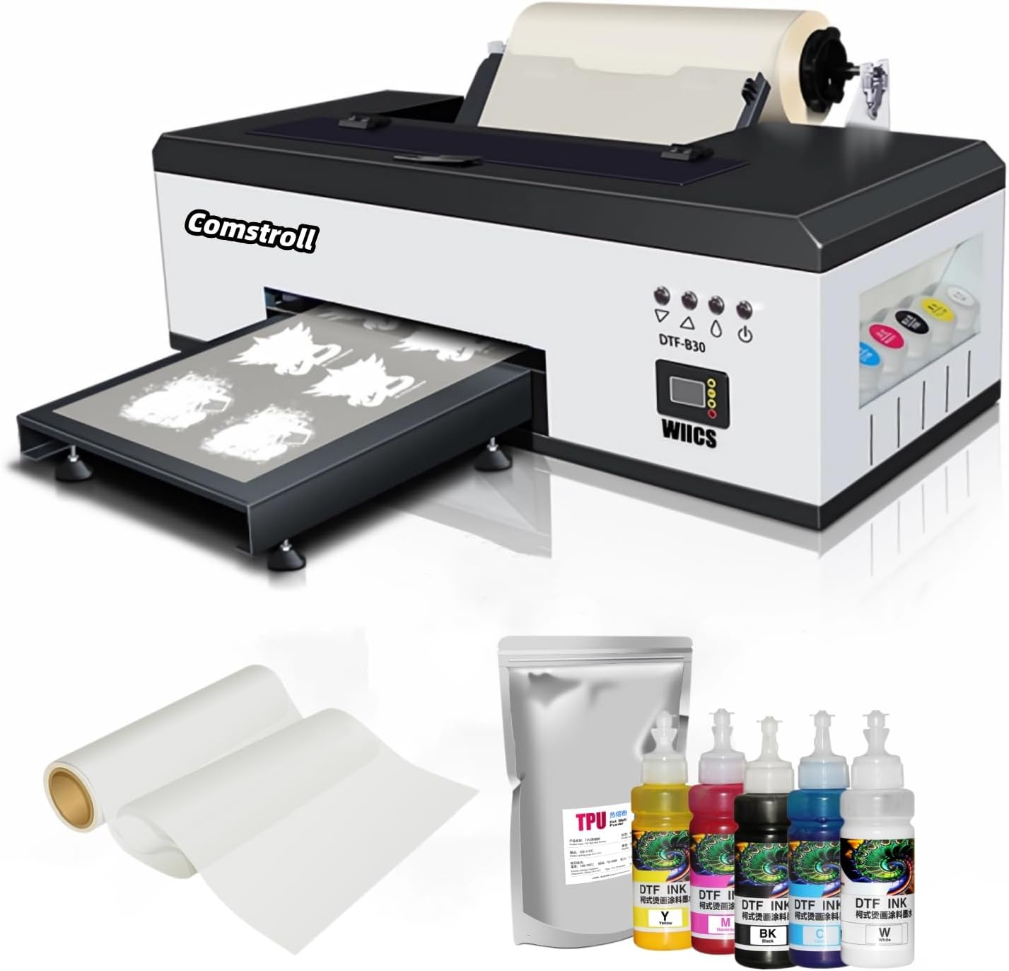 DIY White Ink Agitation A3 Printer - Comstroll