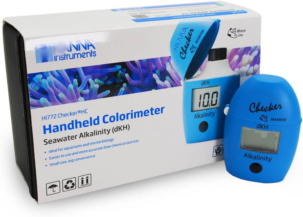 Hanna HI772 Checker for Saltwater Aquarium Alkalinity Testing