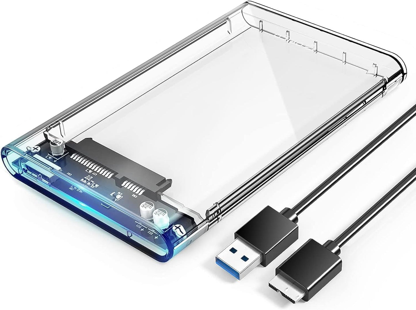 ORICO Clear USB 3.0 HDD Enclosure - Tool-Free & High-Speed